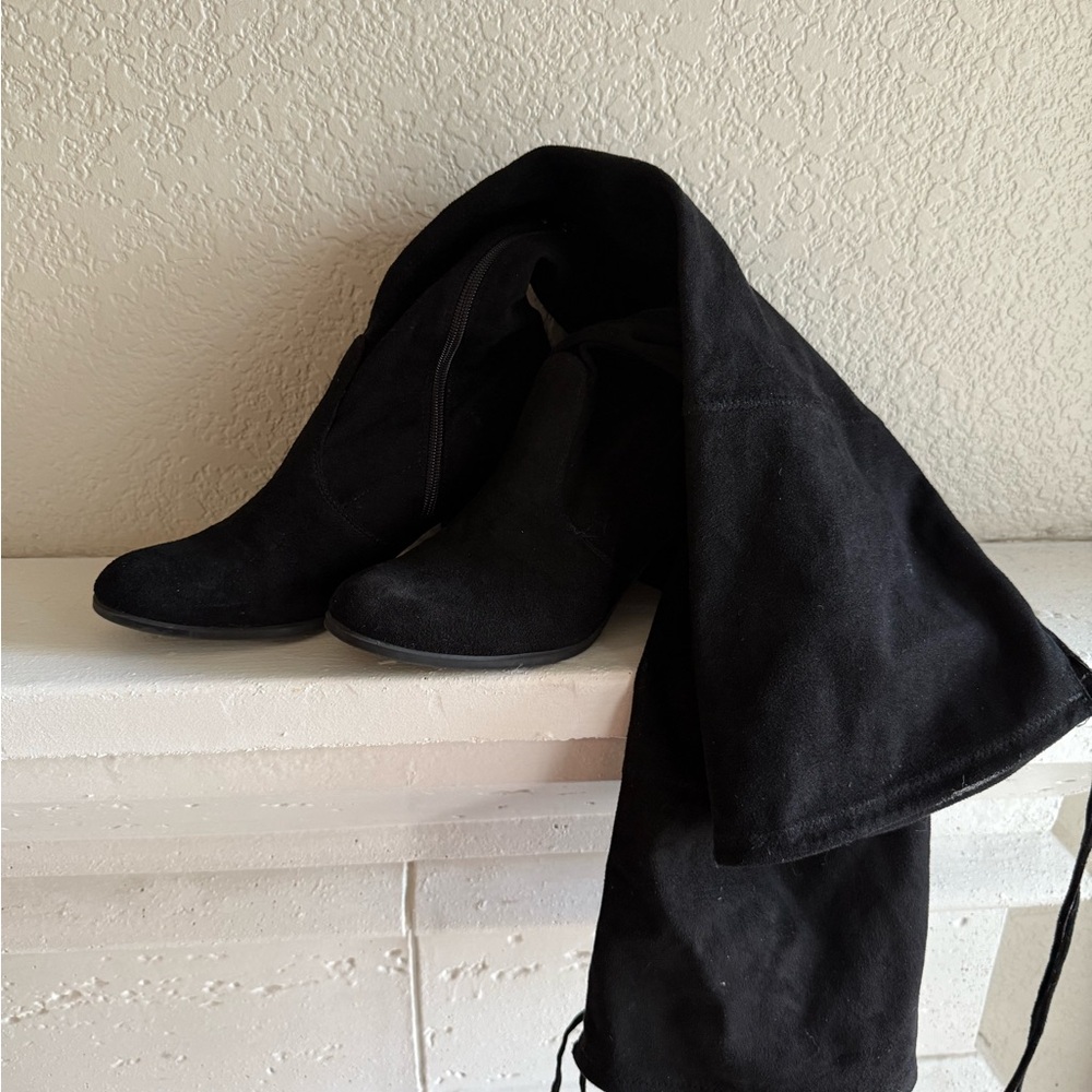 Unisa Black Ankle Boots